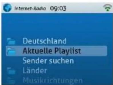 Internet-Radio 09:03 Deutschland Aktuelle Playlist Sender suchen Länder Musikrichtungen