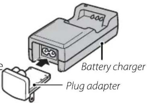 Battery charger Plug adapter