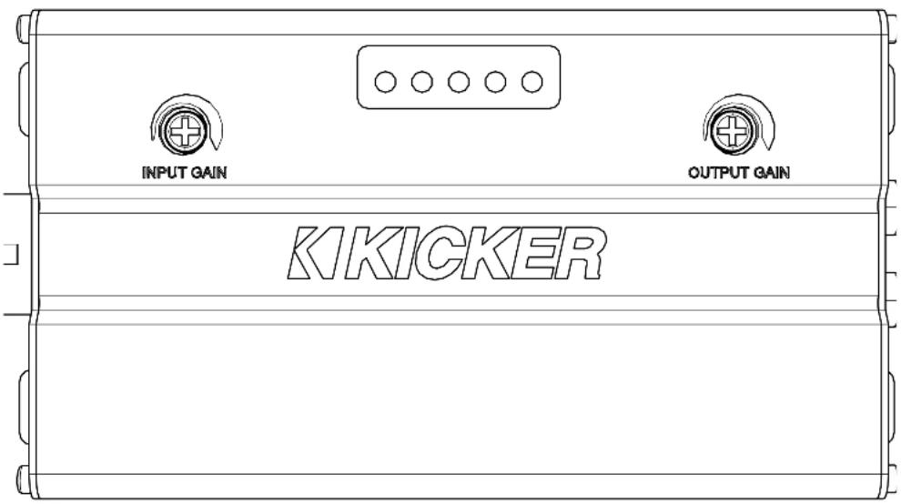 INPUT GAIN OUTPUT GAIN KKICKER
