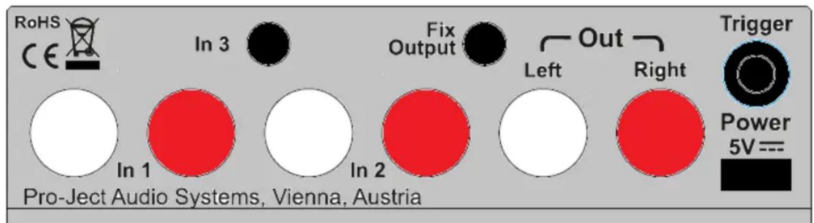 PRO-JECT Pre Box S2 Analogue - Anschlüsse - 2
