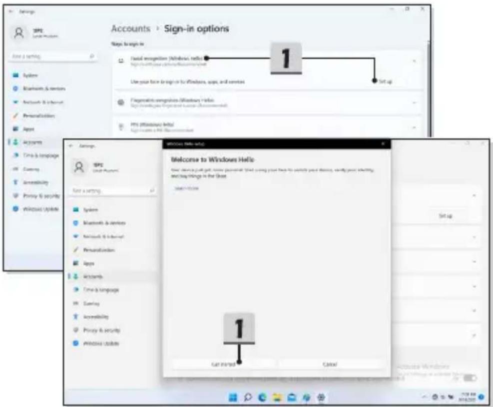 MSI Summit E14 - Windows Hello per Gesichtserkennung einrichten - 1