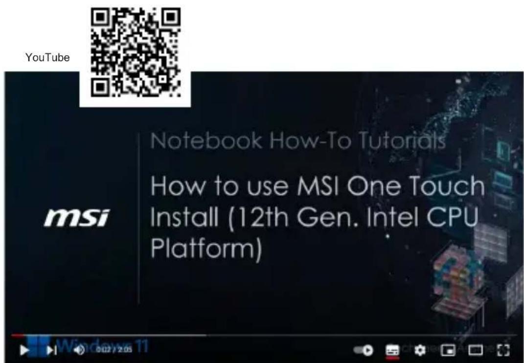 MSI Summit E14 - Video: Windows 10-Betriebssystem auf MSI Notebooks wiederherstellen - 2