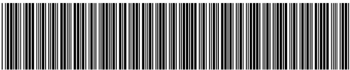 Black and white barcode image with vertical lines on both sides