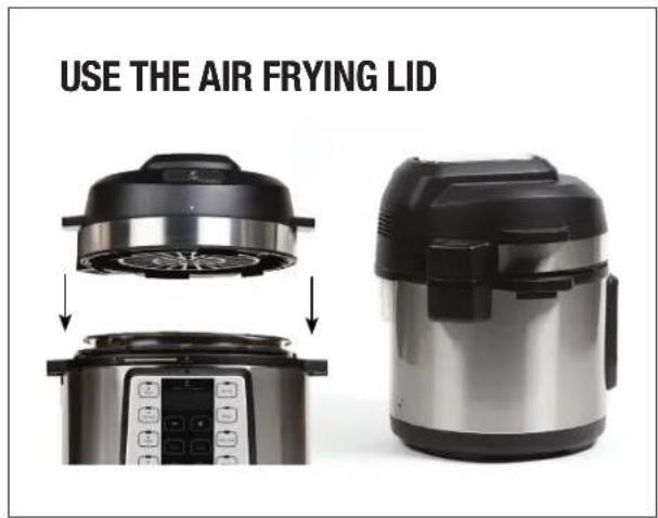 Emeril Lagasse Pressure Air Fryer Plus - Instructions for Air Frying - 2