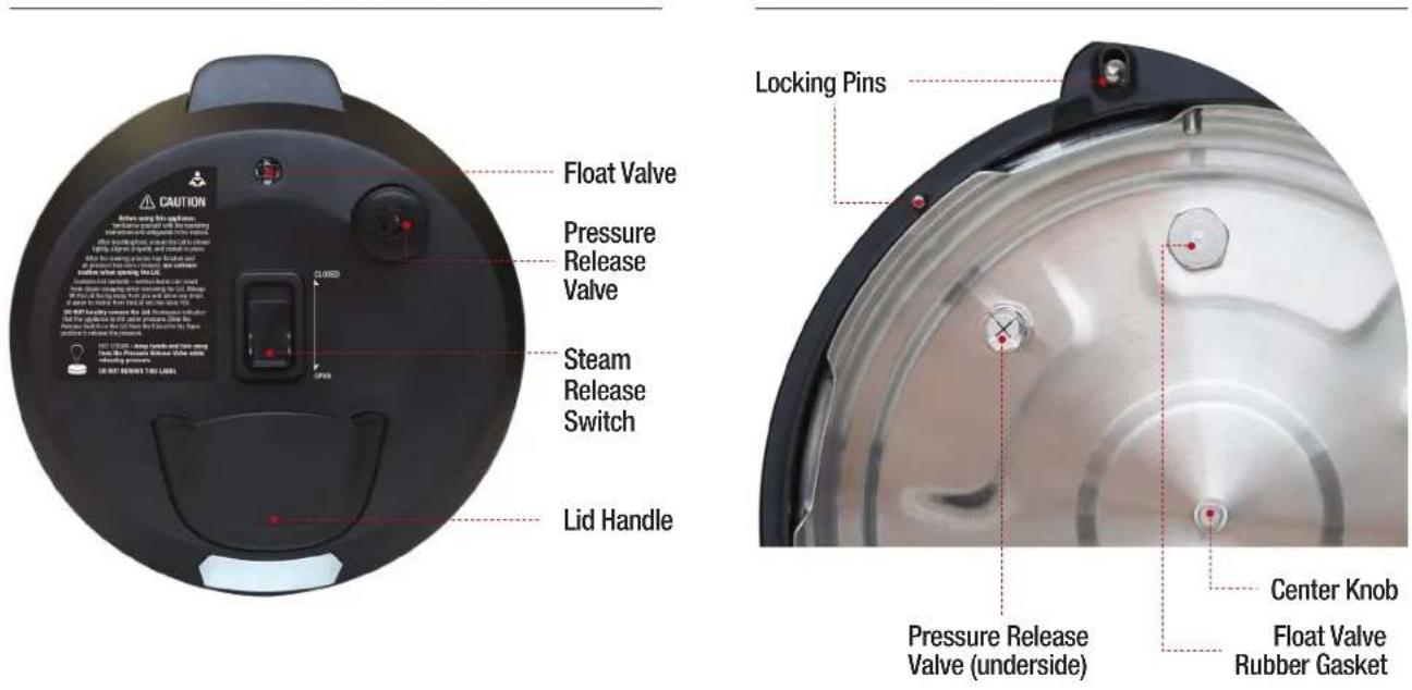 Emeril Lagasse Pressure Air Fryer Plus - Parts & Accessories - 1
