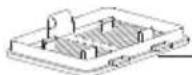 BLACK & DECKER HM4000 - Activated carbon filter and air inlet assembly - 5