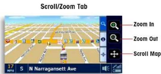 COBRA 5400 Pro - Map Screen - 2