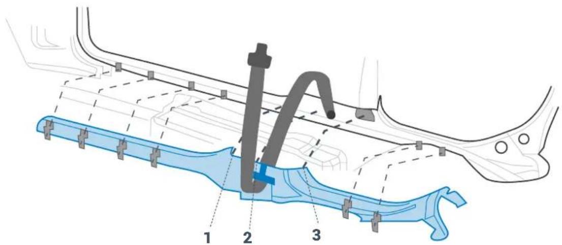 AUDISON Prima APSP G6 - Remove the right wheelhouse completely (Fig. 7) - 1