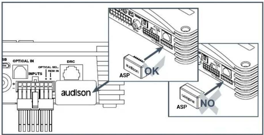 AUDISON Prima APSP G6 - Install ASP (Automatic Speaker Presence) - 1