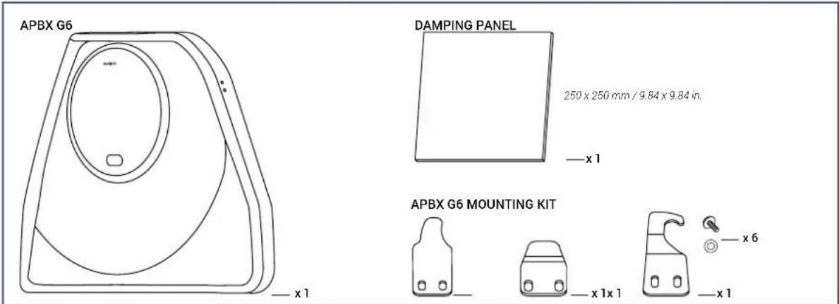 AUDISON Prima APSP G6 - CONTENTS OF THE PACKAGE - 5
