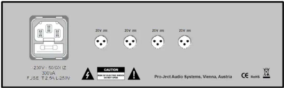 PRO-JECT Power Box RS Uni 4-Way - Sicherheitshinweise - 3