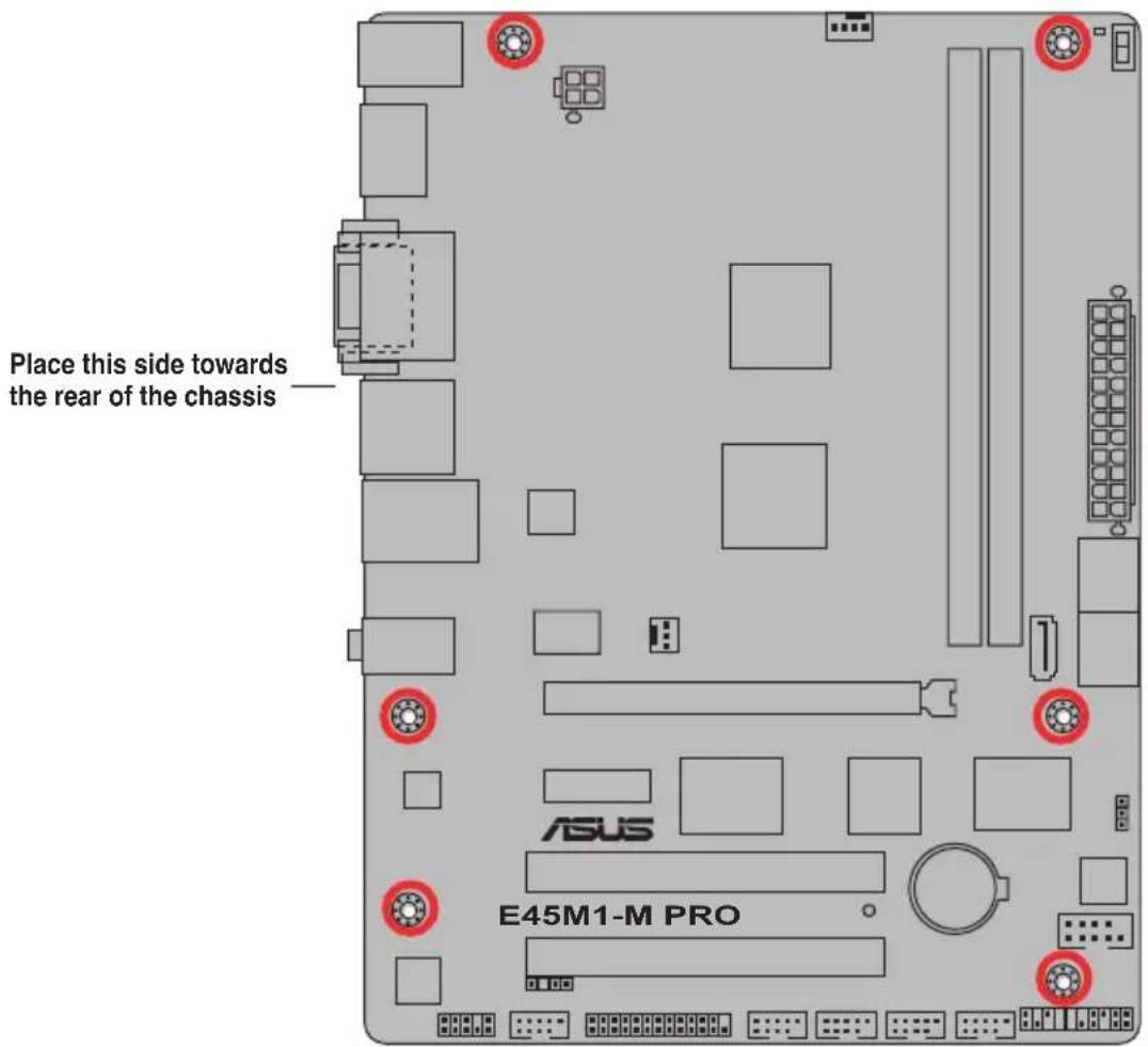 ASUS E45M1-M Pro - Screw holes - 2