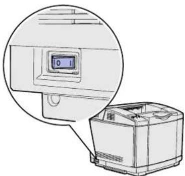 LEXMARK C510 - Turning your printer on - 1