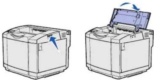 LEXMARK C510 - Installing the photodeveloper cartridge - 1
