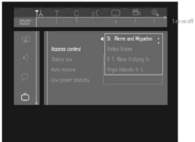 St. Pierre and Miquelon Access control United States Status box U S Minor Outlying Is Auto resume Virgin Islands U S . Low power standby