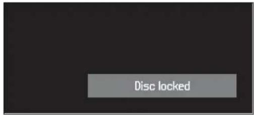 Disc locked