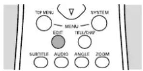 TCP MENU MENU SYSTEM EDIT TRILL/DWG SUBTITLE AUDIO ANGLE ZOOM