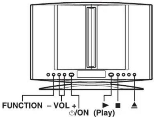 FUNCTION - VOL + ON (Play)