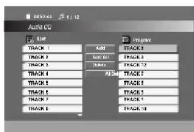 Audio CD Track 1 ADD TRACK 2 EAST 01 TRACK 3 DRAGE TRACK 12 ATD TRACK 4 TRACK 5 TRACK 6 TRACK 7 TRACK 8 TRACK 9 TRACK 10 TRACK 11