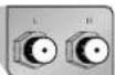 SANYO DVW-7100A - Conexión a un sistema de audio - 3