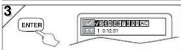 SANYO DVW-7100A - To set a marker - 3