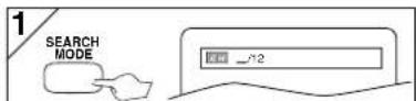 SANYO DVW-7100A - Using the SEARCH MODE button - 1