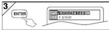 SANYO DVW-7100A - Colocación de marcador - 4