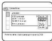 SANYO DV-AT4000 - Changing the initial setting of DVD - 5