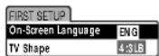 TOSHIBA SD-100X - On-Screen Language: - 1