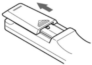TOSHIBA SD-100X - Loading batteries - 1