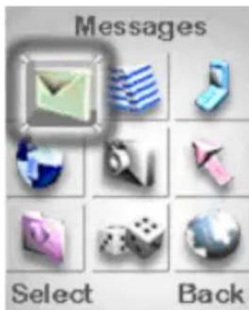 Messages Select Back