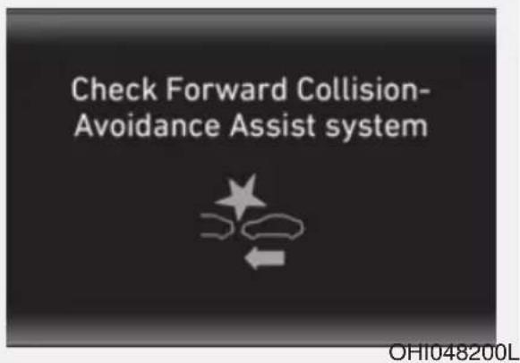 Check Forward Collision- Avoidance Assist system OH1048200L