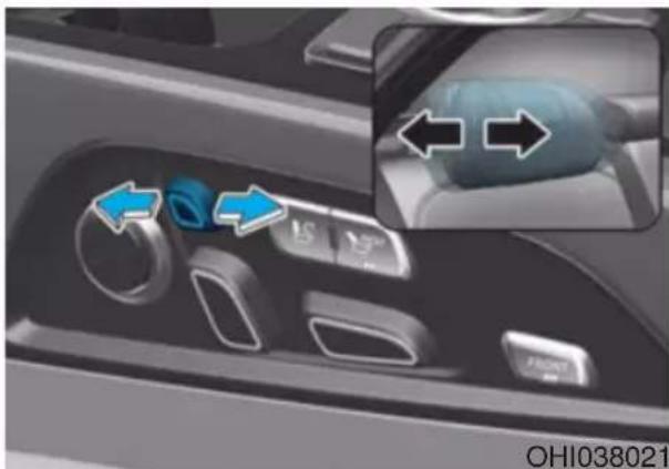 Genesis G90 (2021) - Power adjustment (if equipped) - 2
