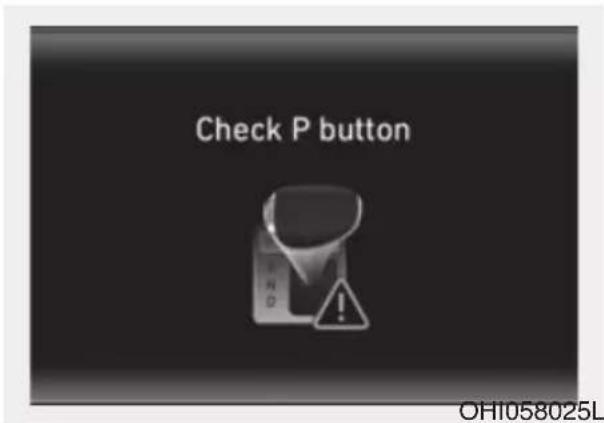 Check P button OH1058025L