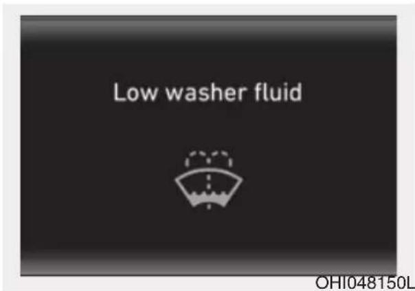 Low washer fluid OH1048150L