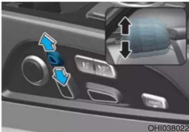 Genesis G90 (2021) - Power adjustment (if equipped) - 1