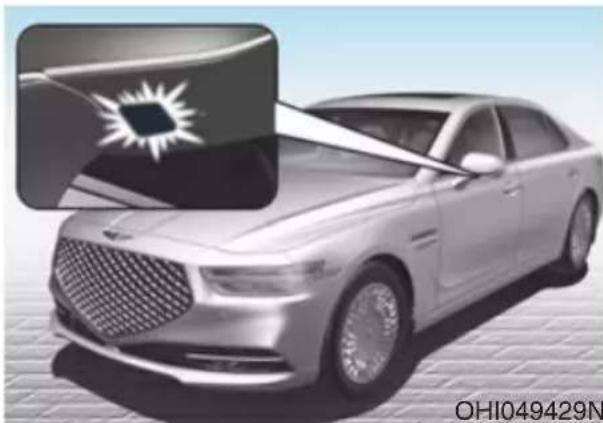 Genesis G90 (2021) - Puddle lamp - 1