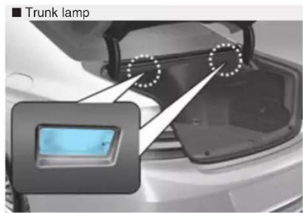 Trunk lamp