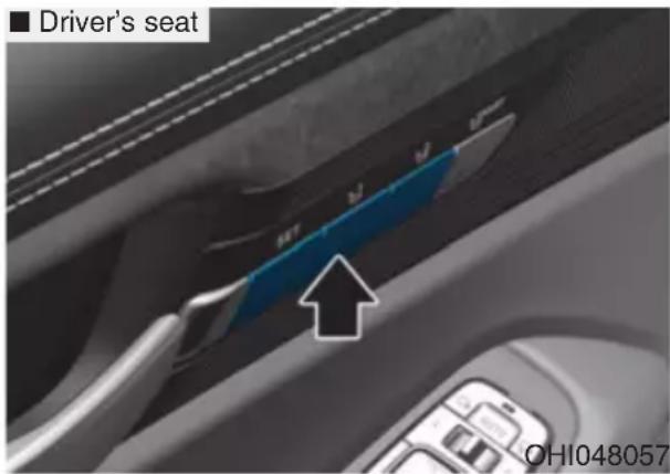 Driver's seat OH1048057
