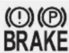 Genesis G90 (2021) - Parking Brake & Brake Fluid Warning Light - 1