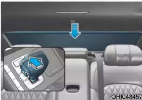 Genesis G90 (2021) - Rear Window Sunshade - 2