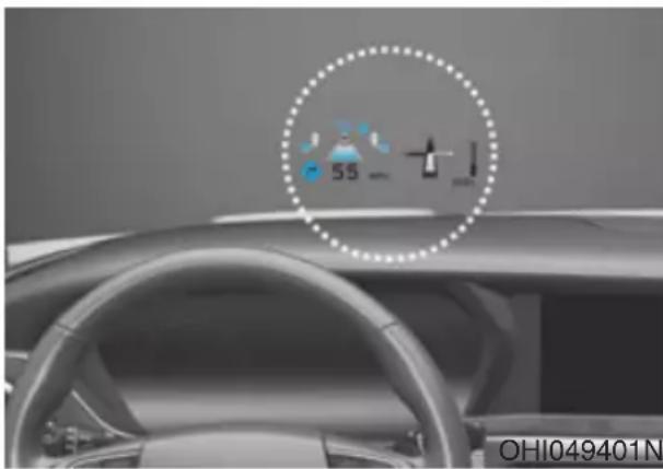 Genesis G90 (2021) - HEAD-UP DISPLAY (IF EQUIPPED) - 1