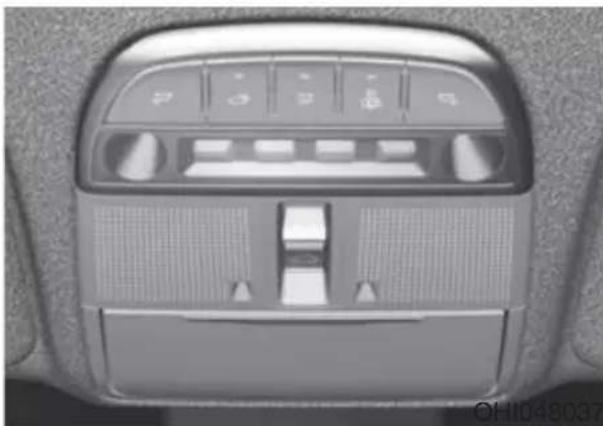 Genesis G90 (2021) - SUNROOF (IF EQUIPPED) - 1