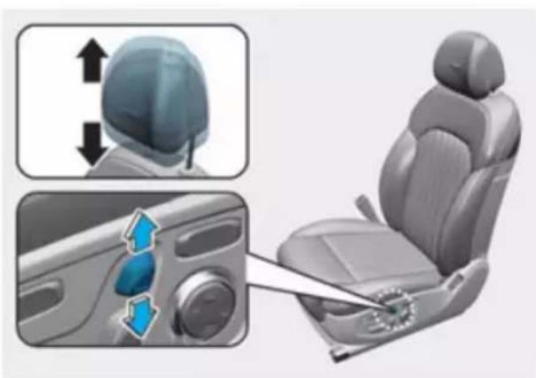 Genesis G90 (2021) - Forward and rearward adjustment - 1