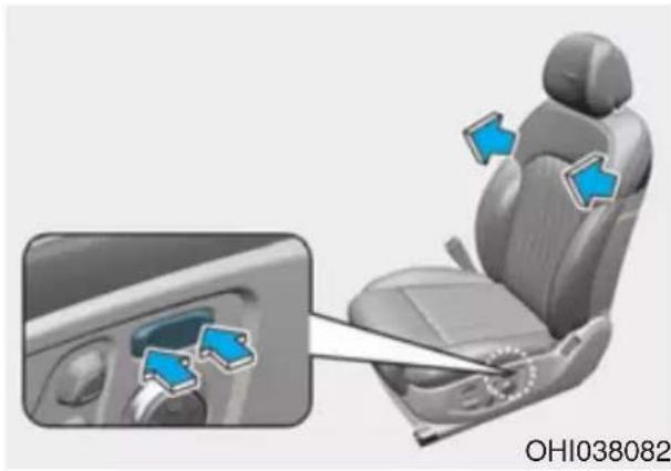 Genesis G90 (2021) - Lumbar support - 2