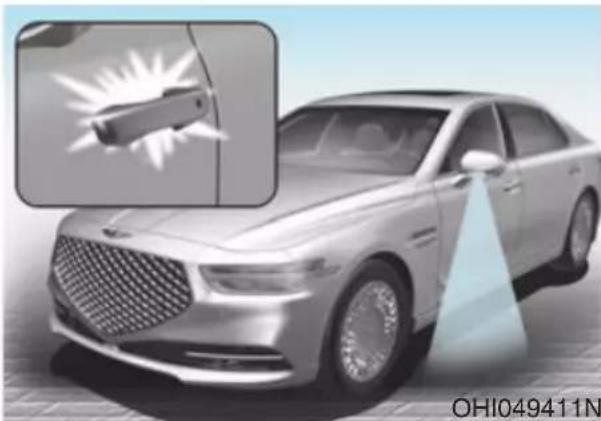 Genesis G90 (2021) - Welcome light - 1