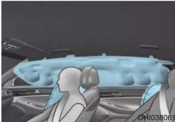 Genesis G90 (2021) - Front air bags - 2