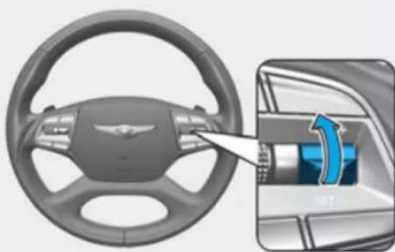 Genesis G90 (2021) - To decrease the Smart Cruise Control set speed - 1