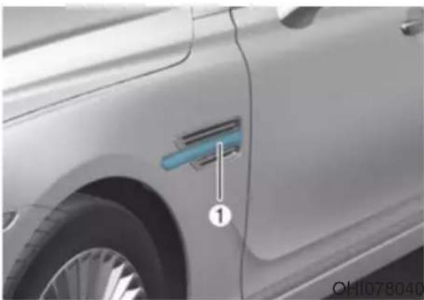 Genesis G90 (2021) - Side Repeater Lamp Replacement - 1