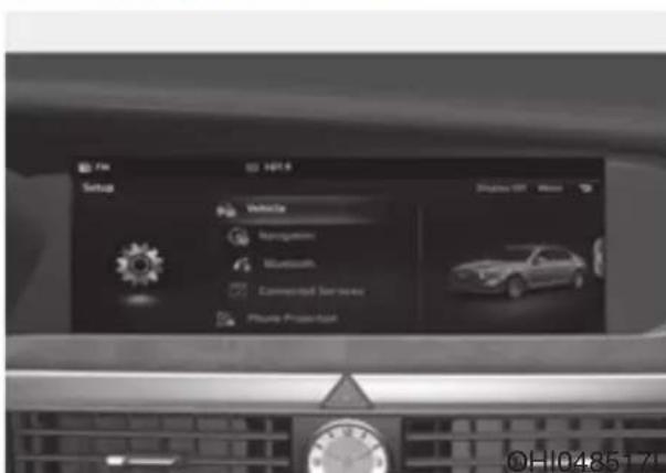 Setup Battery Hybridging Bluetooth Connected Services Phone Projected ©H10485171